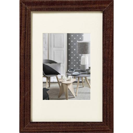 walther+ design HO040N vyměnitelný fotorámeček Formát papíru: 30 x 40 cm hnědá