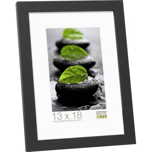 Deknudt S44CF2 13X18 vyměnitelný fotorámeček Formát papíru: 13 x 18 cm (š x v) 13 cm x 18 cm černá