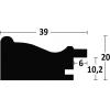 Nielsen Design 3233103 vyměnitelný fotorámeček Formát papíru: 30 x 30 cm (š x v x h) 30 x 30 x 20 cm černá