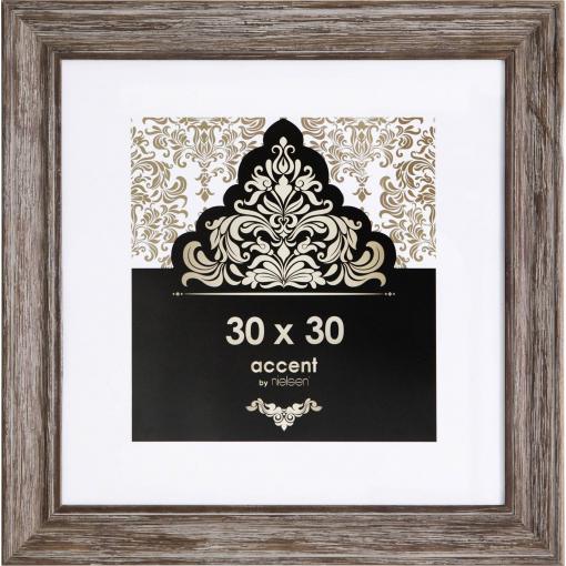 Nielsen Design 3233102 vyměnitelný fotorámeček Formát papíru: 30 x 30 cm (š x v) 30 cm x 30 cm hnědá