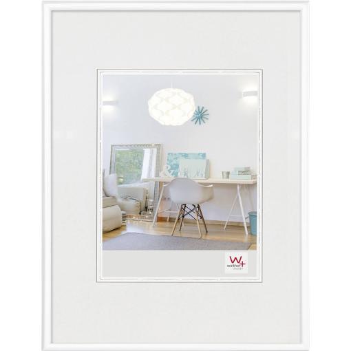 walther+ design KV824W vyměnitelný fotorámeček Formát papíru: 18 x 24 cm (š x v) 18 cm x 24 cm bílá