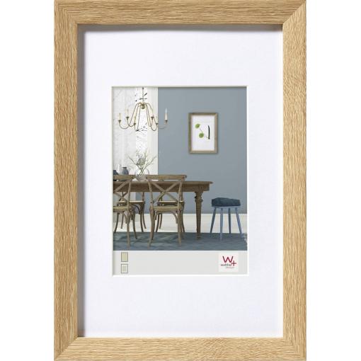 walther+ design EF040E vyměnitelný fotorámeček Formát papíru: 20 x 27 cm dub