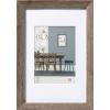 walther+ design EF520N vyměnitelný fotorámeček Formát papíru: 10 x 15 cm ořechová