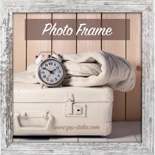 ZEP V21206 vyměnitelný fotorámeček Formát papíru: 20 x 20 cm (š x v) 20 cm x 20 cm bílá, hnědá