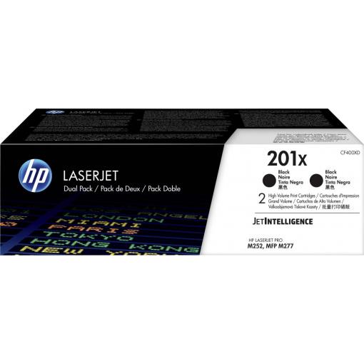 HP Toner 201X originál Dual černá 5600 Seiten CF400XD