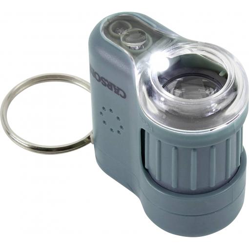 Carson Optical MM-280B Carson MICROMINI 20X, Digitales Mikroskop, 20x, Blau, Silber, LED, Akku, 23 mm kapesní mikroskop 20 x
