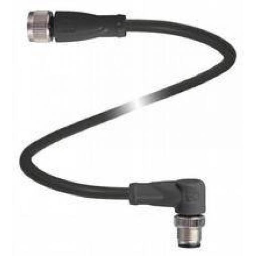 Pepperl+Fuchs V1-G-BK5M-PVC-U-V1-W konektor akčního/snímacího členu , 247267, piny: 4, 5.00 m, 1 ks