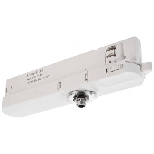 Deko Light 862181 D Line 3-Phasen-Adapter Multi-CC-Netzgerär vysokonapěť. komponent lištových systémů napájení 3fázové bílá