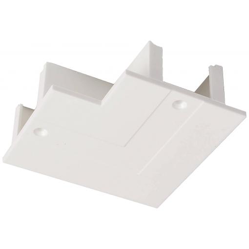 Deko Light 710091 D Line Abdeckblende 90°-Verbinder vysokonapěť. komponent lištových systémů napájecí kolejnice 3fázové bílá