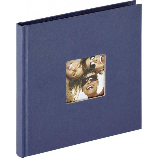 walther+ design FA-199-L fotoalbum (š x v) 18 cm x 18 cm modrá 30 Seiten