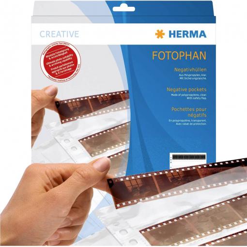 Herma HERMA Fotophan - Hülle x 100 obaly na fotografie transparentní