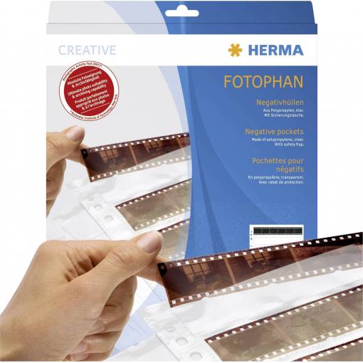 Herma HERMA Fotophan - Hülle x 100 obaly na fotografie transparentní