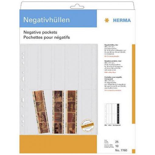 Herma HERMA Fotophan - Hülle x 25 obaly na fotografie transparentní