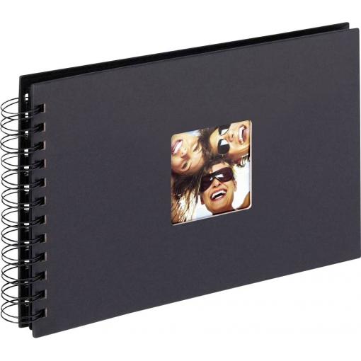 walther+ design SA-109-B album se spirálovou vazbou (š x v) 25 cm x 17 cm černá 40 Seiten