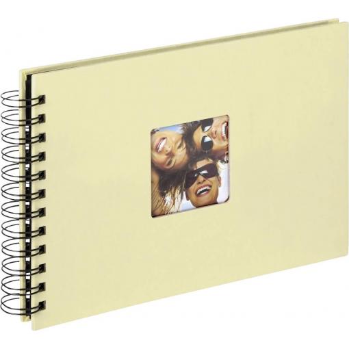 walther+ design SA-109-H album se spirálovou vazbou (š x v) 25 cm x 17 cm krémová 40 Seiten