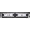 Intellinet 720748 12 portů síťový patch panel 254 mm (10) CAT 6 1 U vícebarevná