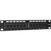 Intellinet 720748 12 portů síťový patch panel 254 mm (10) CAT 6 1 U vícebarevná