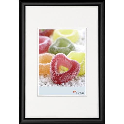 walther+ design KP045B vyměnitelný fotorámeček Formát papíru: 30 x 45 cm černá