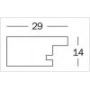 walther+ design HO015B vyměnitelný fotorámeček Formát papíru: 10 x 15 cm (š x v x h) 15.0 x 19.5 x 1.5 cm černá