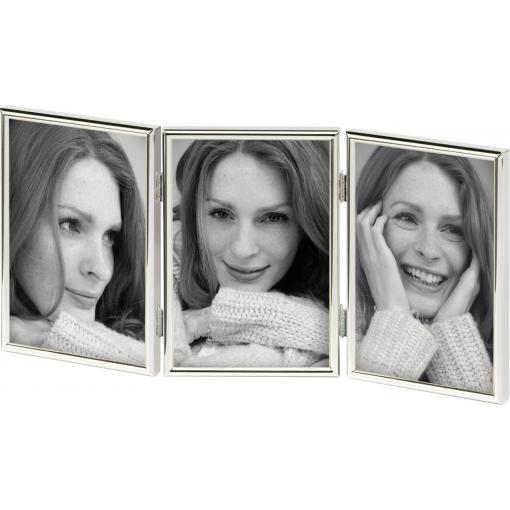walther+ design WD315S vyměnitelný fotorámeček Formát papíru: 10 x 15 cm stříbrná