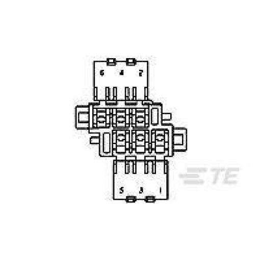 TE Connectivity 365059-1, 1 ks Bag