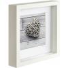Hama 00059777 vyměnitelný fotorámeček Formát papíru: 15 x 15 cm (š x v x h) 25.6 x 25.6 x 5 cm bílá
