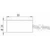 Picotronic laserový modul bodová infračervená 0.4 mW IMD830-0.4-5 (14x30)-10kHz