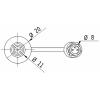 Picotronic laserový modul lineární zelená 15 mW LD532-15-24 (20X80)45-PL-C3000