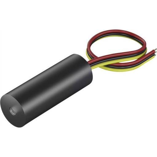 Picotronic laserový modul bodová červená 0.3 mW DI650-0.3-5 (8x21)-F100