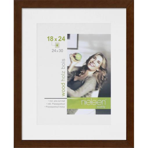 Nielsen Design 8988009 vyměnitelný fotorámeček Formát papíru: 24 x 30 cm hnědá
