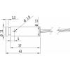 Picotronic laserový modul bodová červená 0.4 mW DD635-0.4-24 (12 x 45)