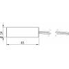 Picotronic laserový modul lineární červená 3 mW LD635-3-24(14X45)45DEG-F100