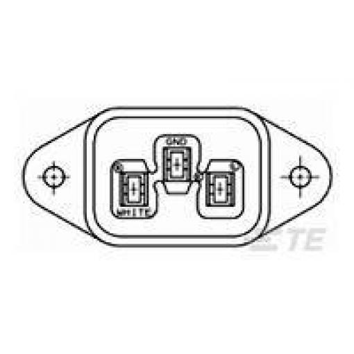TE Connectivity 206637-1 1 ks Package