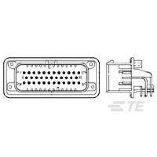 TE Connectivity 776180-4, 1 ks Tray