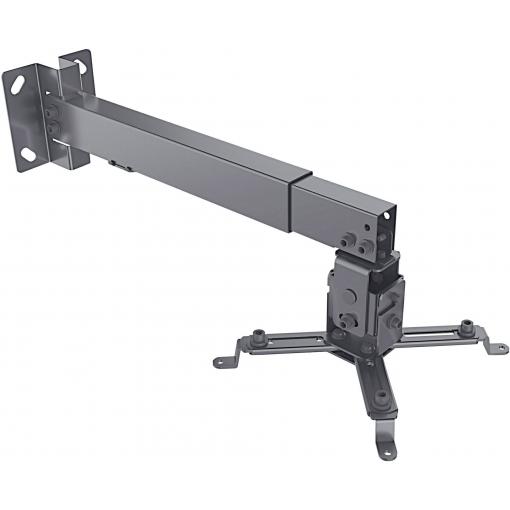 Manhattan Zubehör TFT/LCD-TV držák projektoru na zeď naklápěcí, nakláněcí vzd. země-strop (max.): 43 cm Vzdálenost od stěny (max.): 56 cm černá