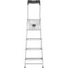 Hailo L60 StandardLine 8160-407 hliník štafle vč. odkládacího místa na nářadí max.prac. výška: 2.6 m stříbrná, červená, černá EN 131 4.4 kg