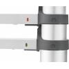Hailo T80 FLEXLINE 7113-111 hliník teleskopický žebřík max.prac. výška: 3.95 m stříbrná, černá, červená DIN EN 131 10.7 kg
