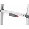 Hailo T80 FLEXLINE 7113-111 hliník teleskopický žebřík max.prac. výška: 3.95 m stříbrná, černá, červená DIN EN 131 10.7 kg