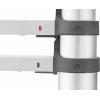 Hailo T80 FLEXLINE 7113-131 hliník teleskopický žebřík max.prac. výška: 4.5 m stříbrná, černá, červená DIN EN 131 13.1 kg