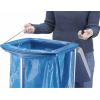 Hailo 0912-210 koš na tříděný odpad 120 l hliník (š x v x h) 43 x 97 x 450 cm šedá mobilní 1 ks