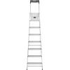 Hailo L60 StandardLine 8160-707 hliník štafle vč. odkládacího místa na nářadí max.prac. výška: 3.25 m stříbrná, červená, černá EN 131 6.8 kg