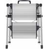 Hailo MK80 ComfortLine 4310-100 hliník sklápěcí schůdky skládací max.prac. výška: 2.4 m stříbrná, černá 3.6 kg