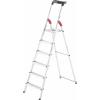 Hailo L60 StandardLine 8160-607 hliník štafle vč. odkládacího místa na nářadí max.prac. výška: 3.05 m stříbrná, červená, černá EN 131 5.9 kg
