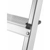Hailo L60 StandardLine 8160-307 hliník štafle vč. odkládacího místa na nářadí max.prac. výška: 2.35 m stříbrná, červená, černá EN 131 3.8 kg