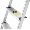 Hailo L60 StandardLine 8160-307 hliník štafle vč. odkládacího místa na nářadí max.prac. výška: 2.35 m stříbrná, červená, černá EN 131 3.8 kg