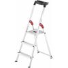 Hailo L60 StandardLine 8160-307 hliník štafle vč. odkládacího místa na nářadí max.prac. výška: 2.35 m stříbrná, červená, černá EN 131 3.8 kg