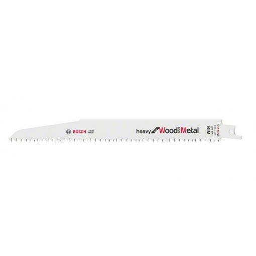 Bosch Accessories 2608657610 Pilový plátek do pily ocasky S 1110 VF - Heavy for Wood and Metal Délka řezacího listu 225 mm 5 ks