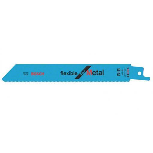Bosch Accessories 2608656028 Pilový plátek do pily ocasky S 922 EF - Flexible for Metal 100 ks