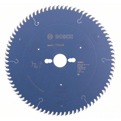 Bosch Accessories Expert for Wood 2608642500 pilový kotouč 250 x 30 x 2.5 mm Počet zubů (na palec): 80 1 ks