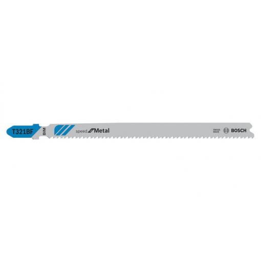 Bosch Accessories 2608636707 Pilový plátek do kmitací pily T 321 BF - Speed for Metal 5 ks